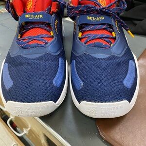 adidas Blue and Red Athletic Shoes